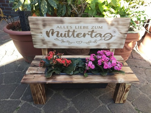 Personalisierte blumenbank aus - personalisierte,