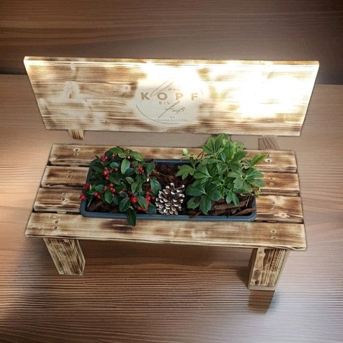 Gartenbank blumenbank mit - gartenbank,